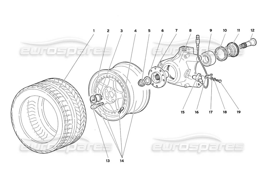 part diagram containing part number 0051000542