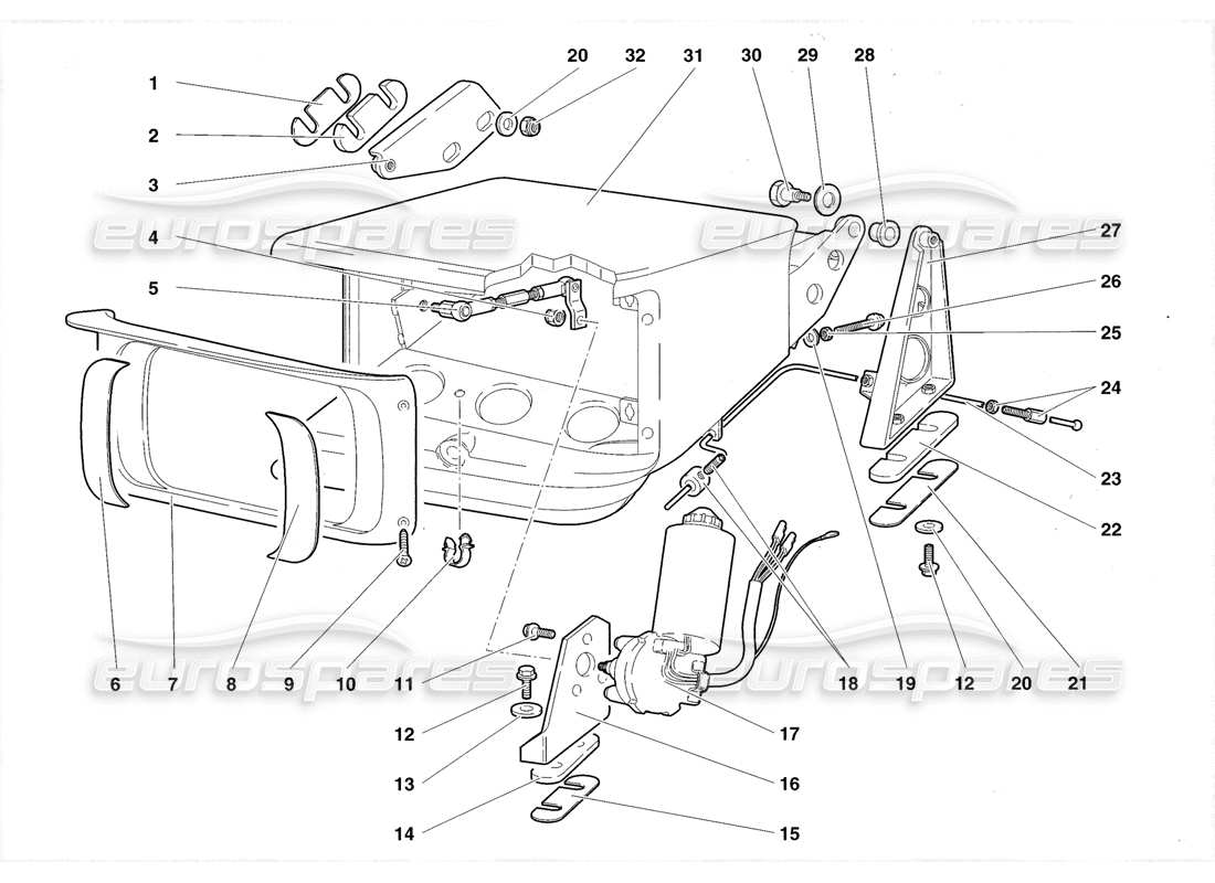 part diagram containing part number 009444203