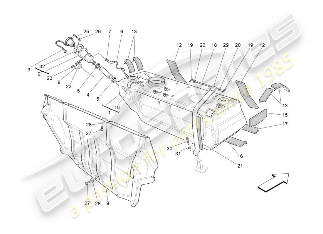 part diagram containing part number 670003729