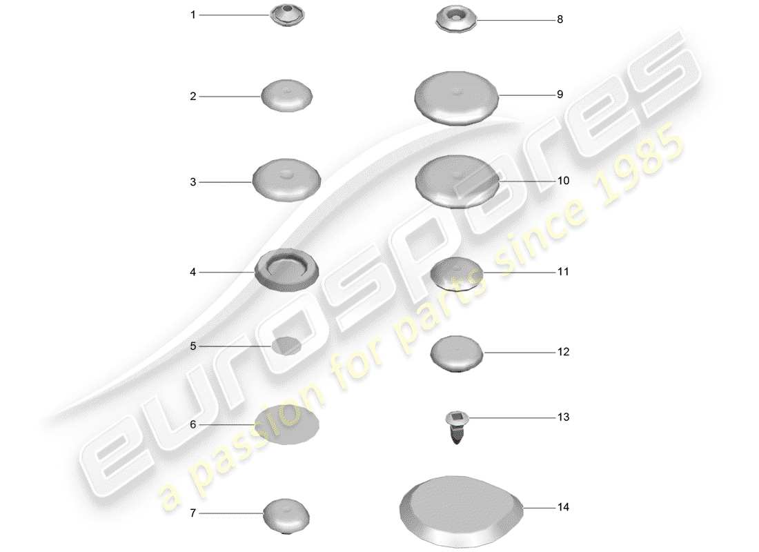 porsche macan (2014) plug part diagram