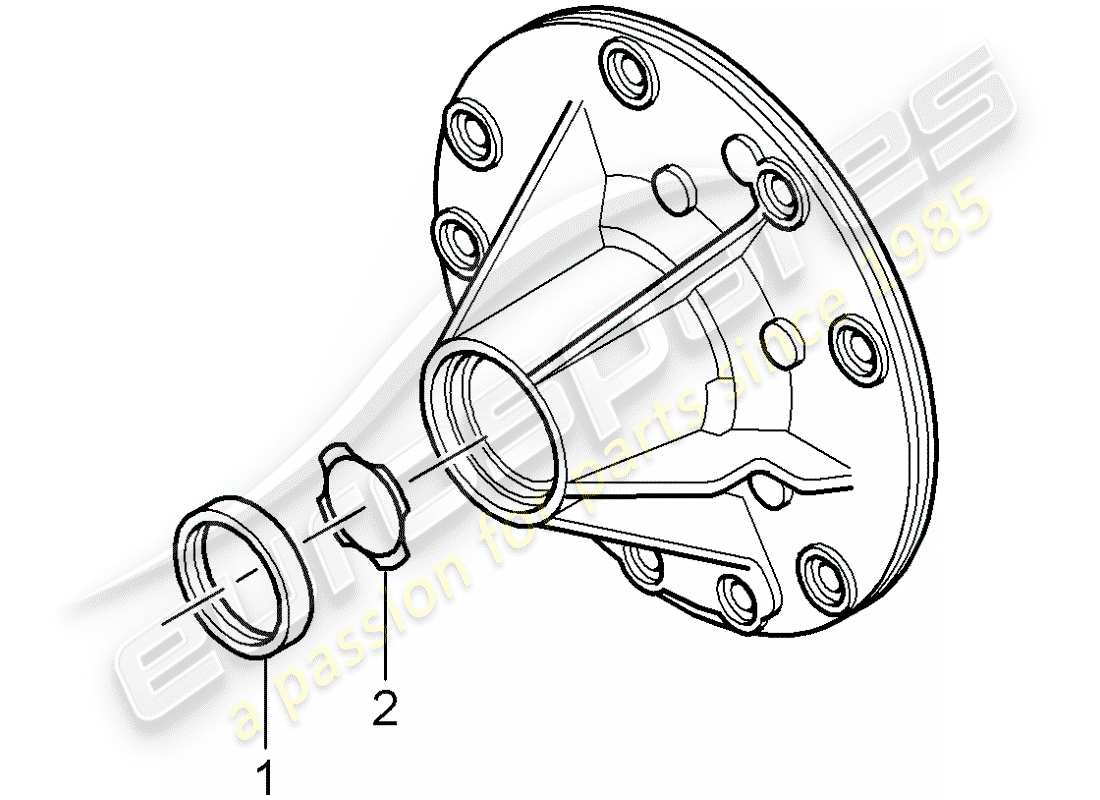 porsche boxster 987 (2008) tiptronic part diagram