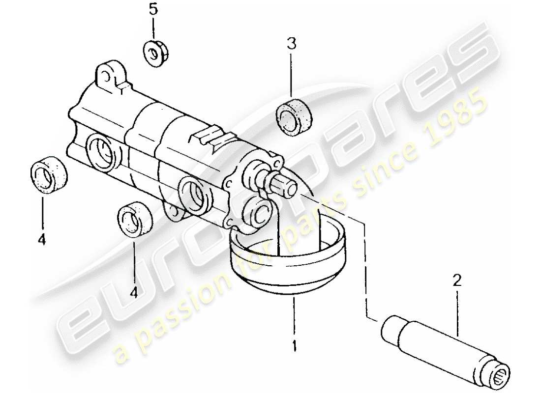 porsche 996 t/gt2 (2004) oil pump part diagram