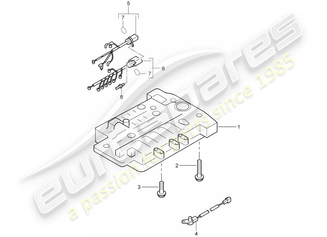 porsche cayenne (2010) tiptronic part diagram