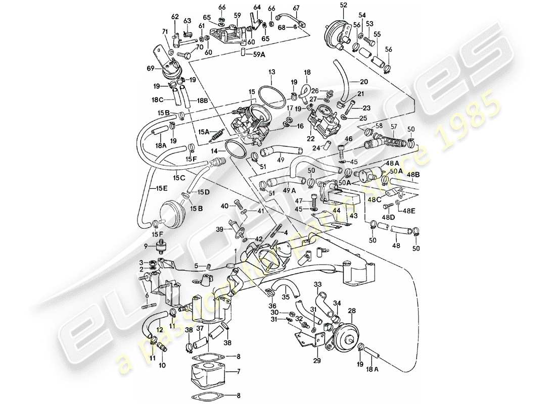 porsche 911 (1978) k-jetronic - i part diagram