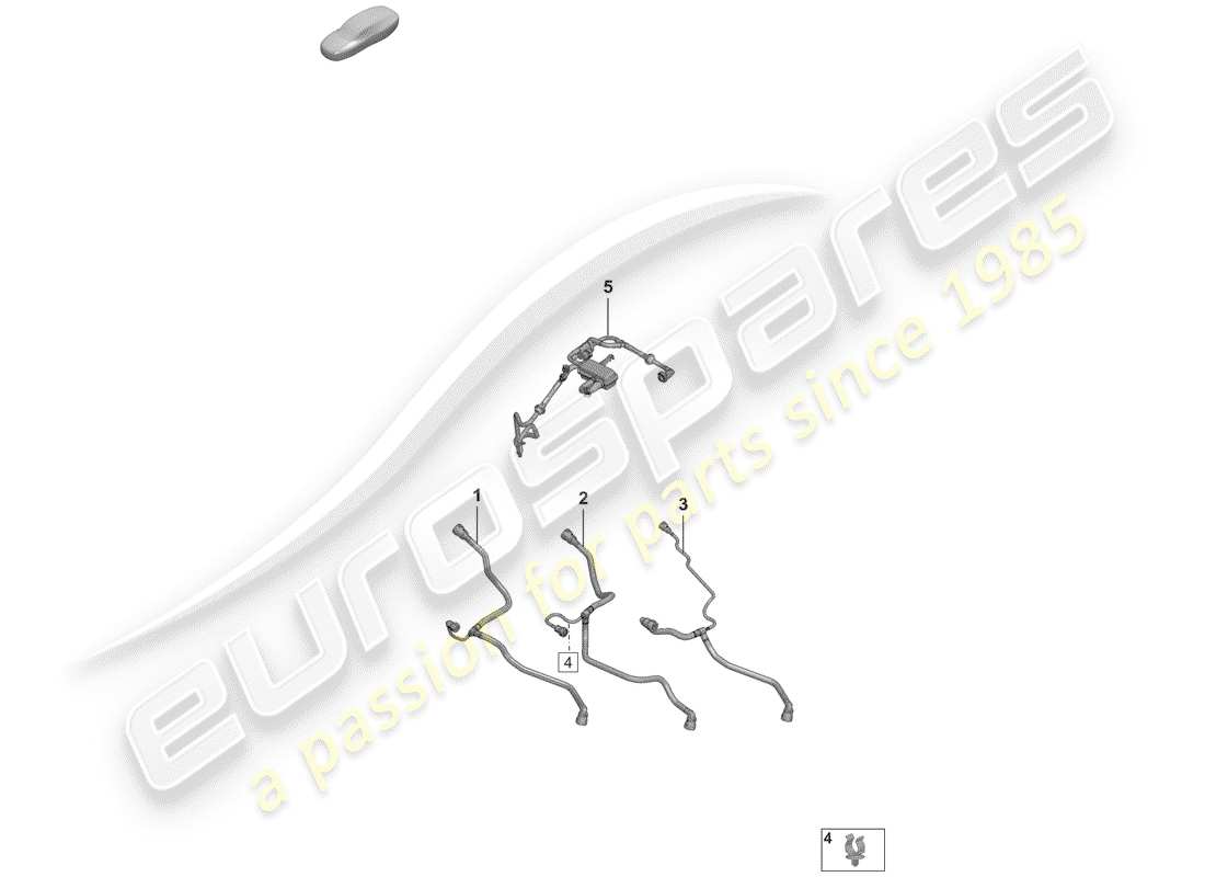 porsche 2020 breather line part diagram