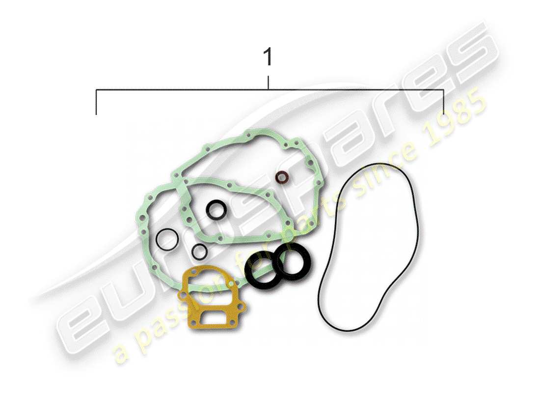 porsche 911 turbo (1977) repair kits part diagram