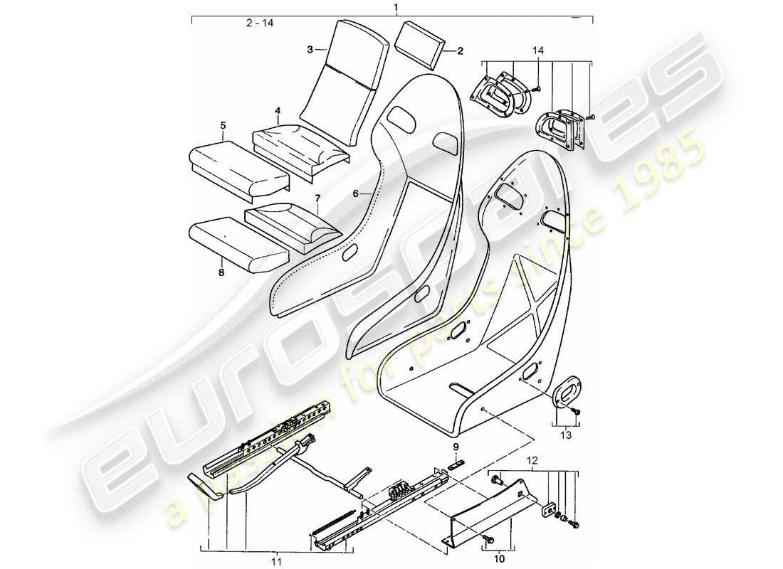 part diagram containing part number 99652198503