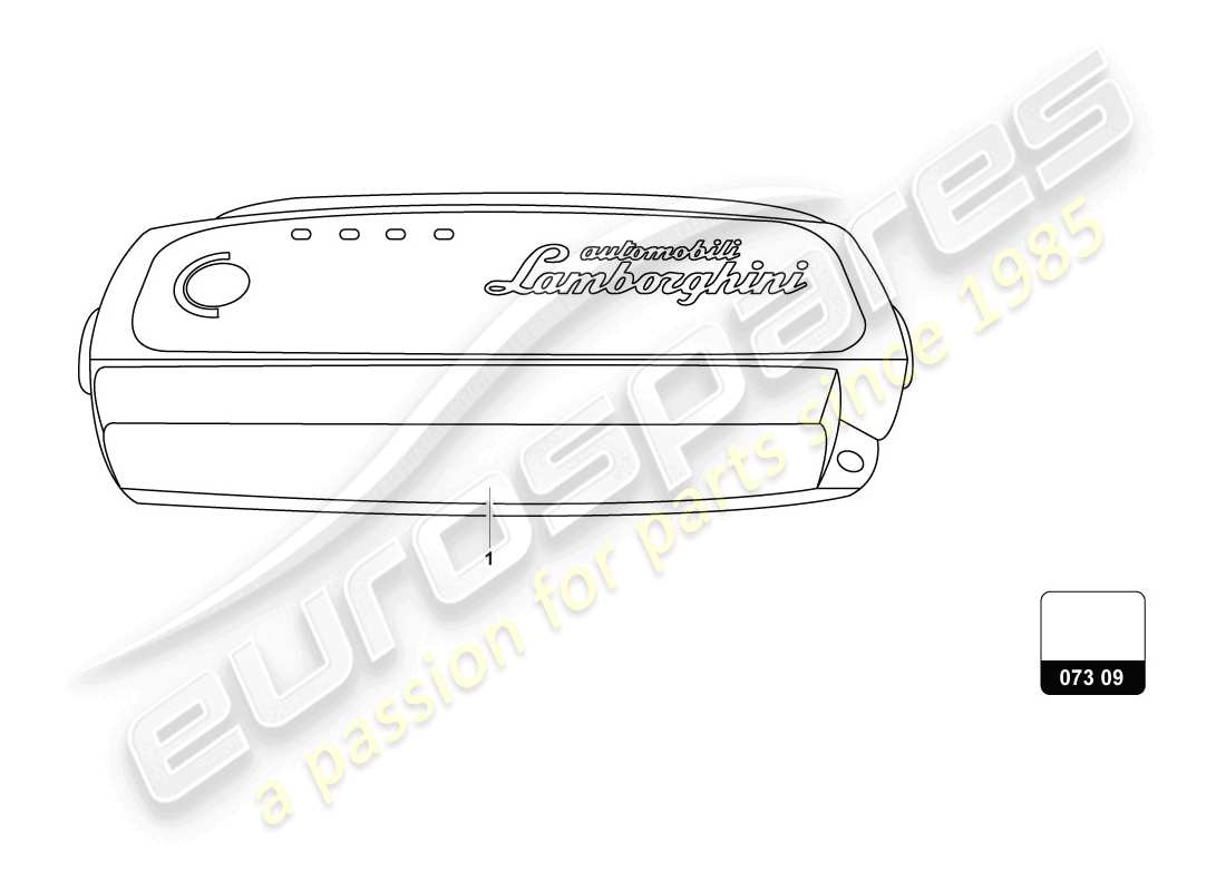 lamborghini urus (accessories) battery charger part diagram