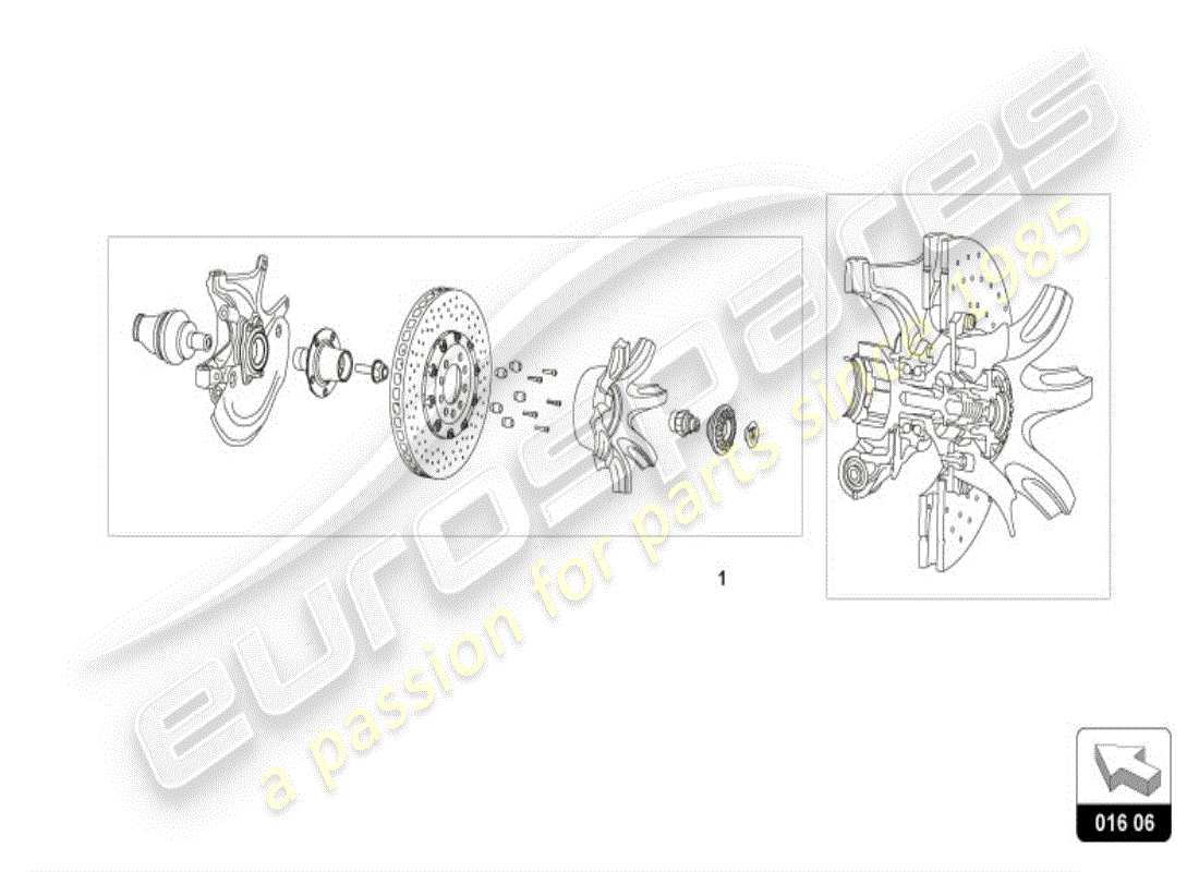 lamborghini huracan lp610-4 spider (accessories) wheel nut part diagram