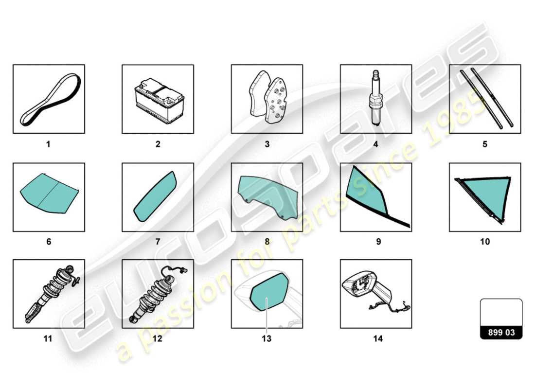 lamborghini lp610-4 coupe (2018) for pick part diagram