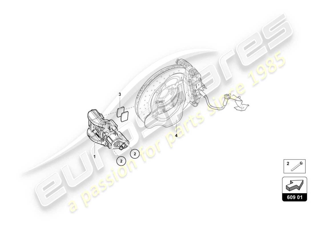 lamborghini lp610-4 coupe (2019) for parking brake part diagram