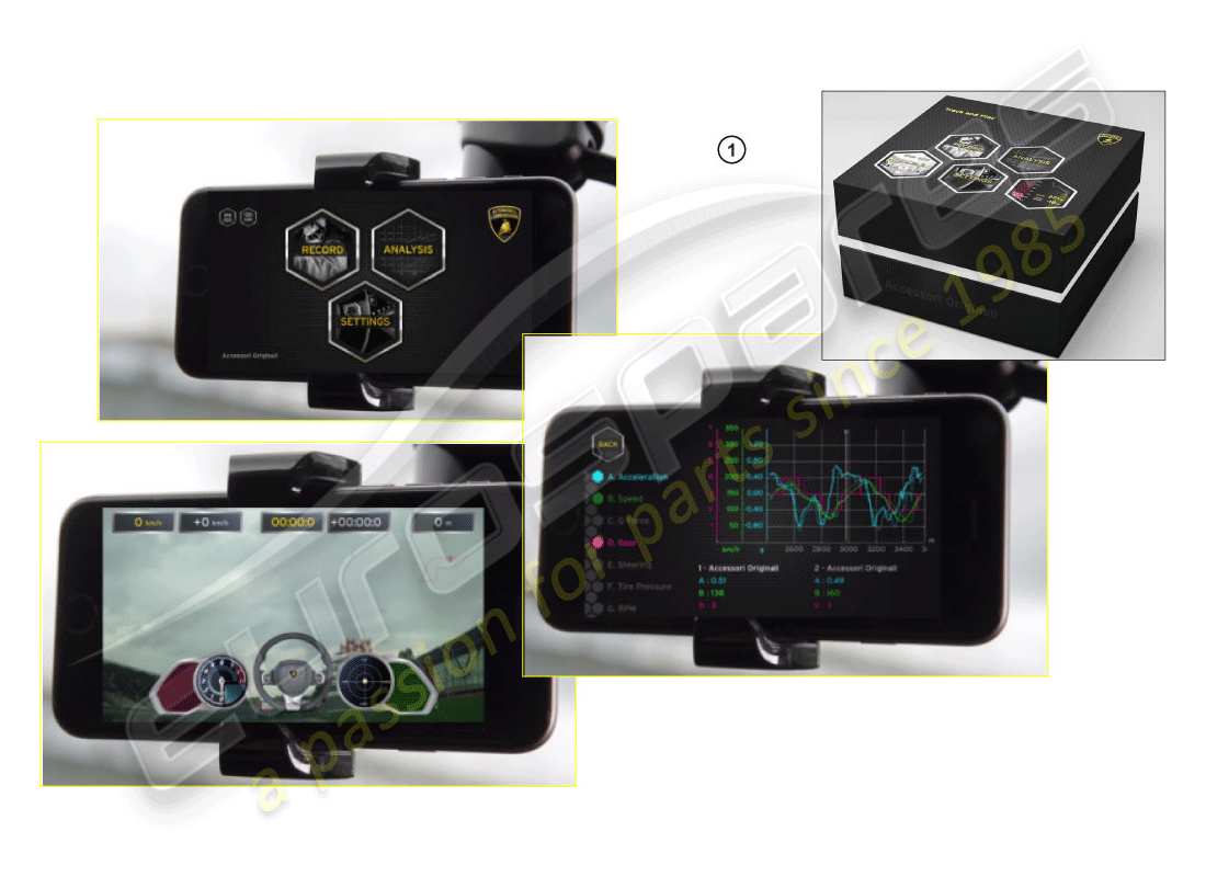 lamborghini huracan lp580-2 coupe (accessories) installation kit part diagram