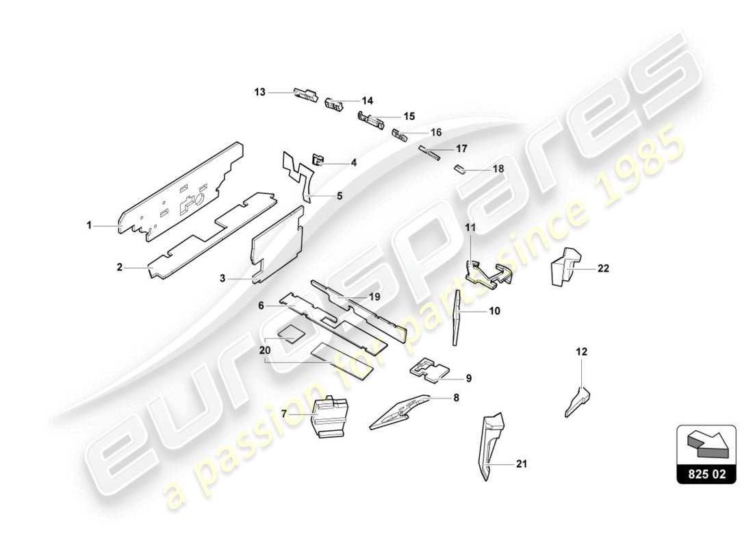 lamborghini lp610-4 coupe (2015) damping part diagram