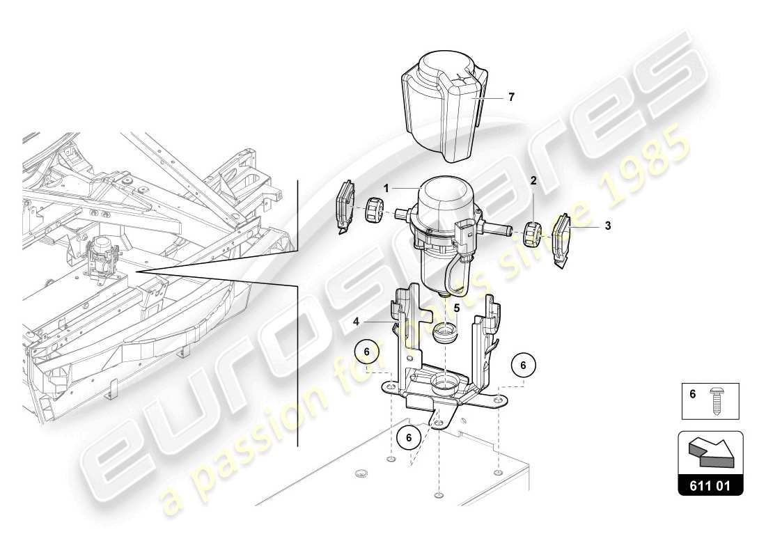 lamborghini lp720-4 coupe 50 (2014) vacuum pump for brake servo part diagram