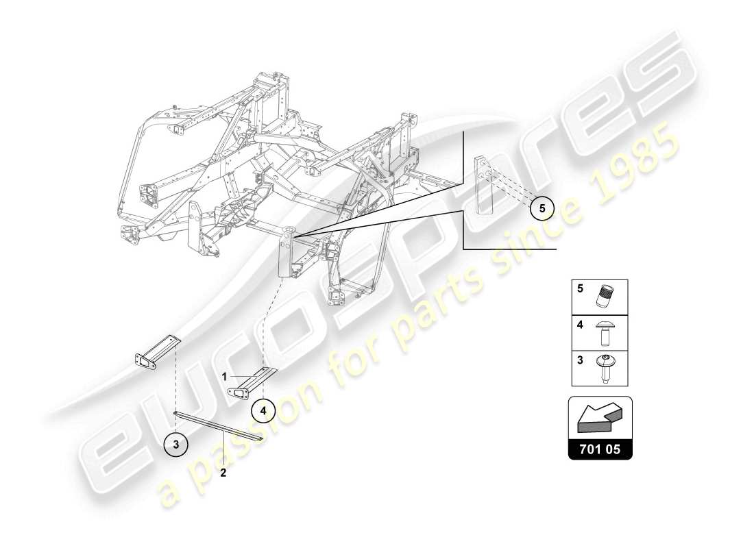 lamborghini lp720-4 coupe 50 (2014) trim frame rear part part diagram