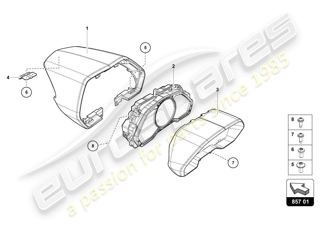 lamborghini lp720-4 coupe 50 (2014) combi-instrument part diagram