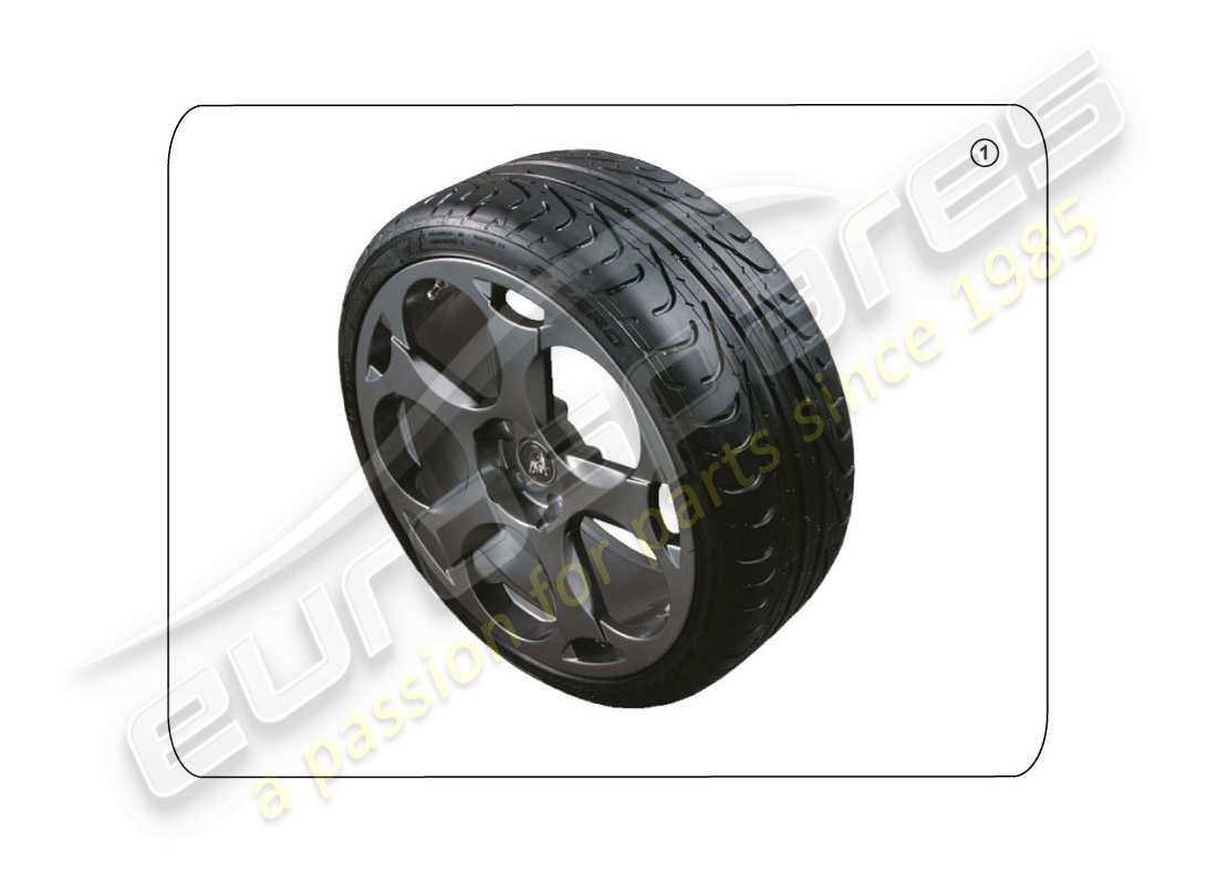 lamborghini huracan lp600-4 zhong coupe (accessories) tyres part diagram