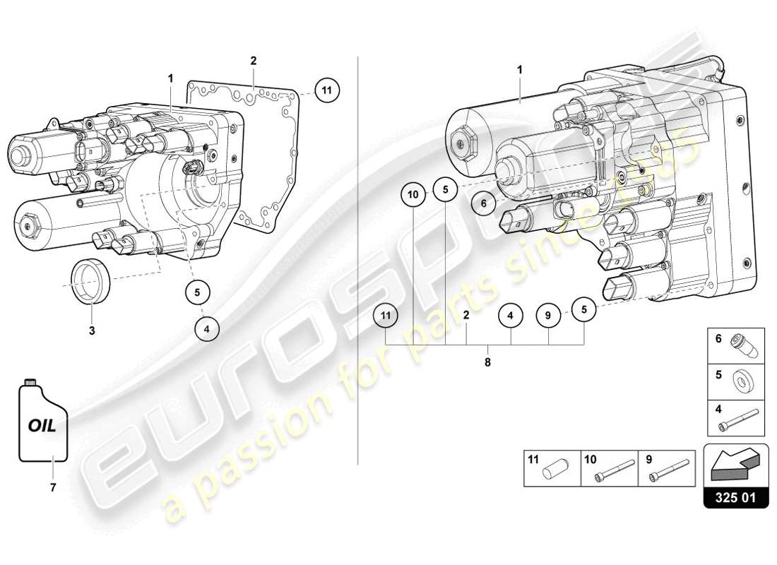 lamborghini lp720-4 coupe 50 (2014) hydraulics control unit part diagram