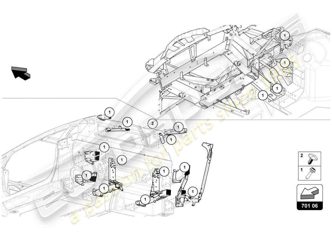 lamborghini lp720-4 coupe 50 (2014) fasteners part diagram