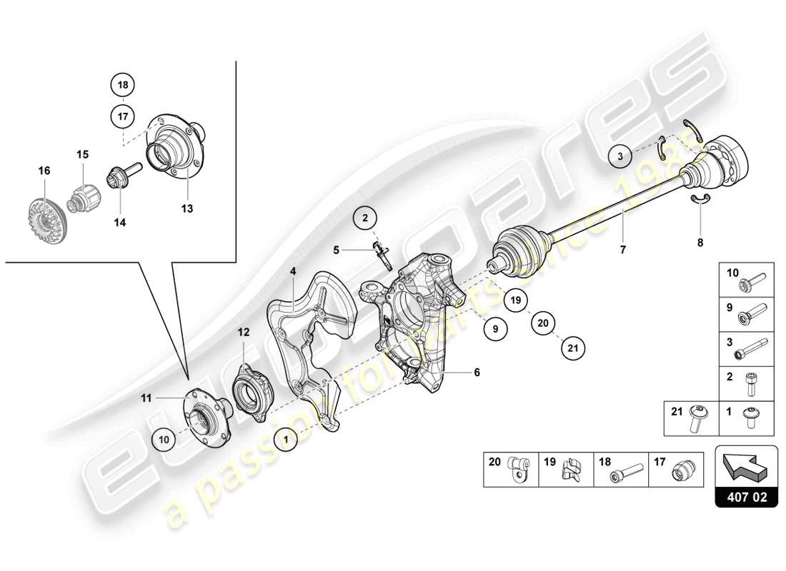 lamborghini lp720-4 coupe 50 (2014) drive shaft part diagram