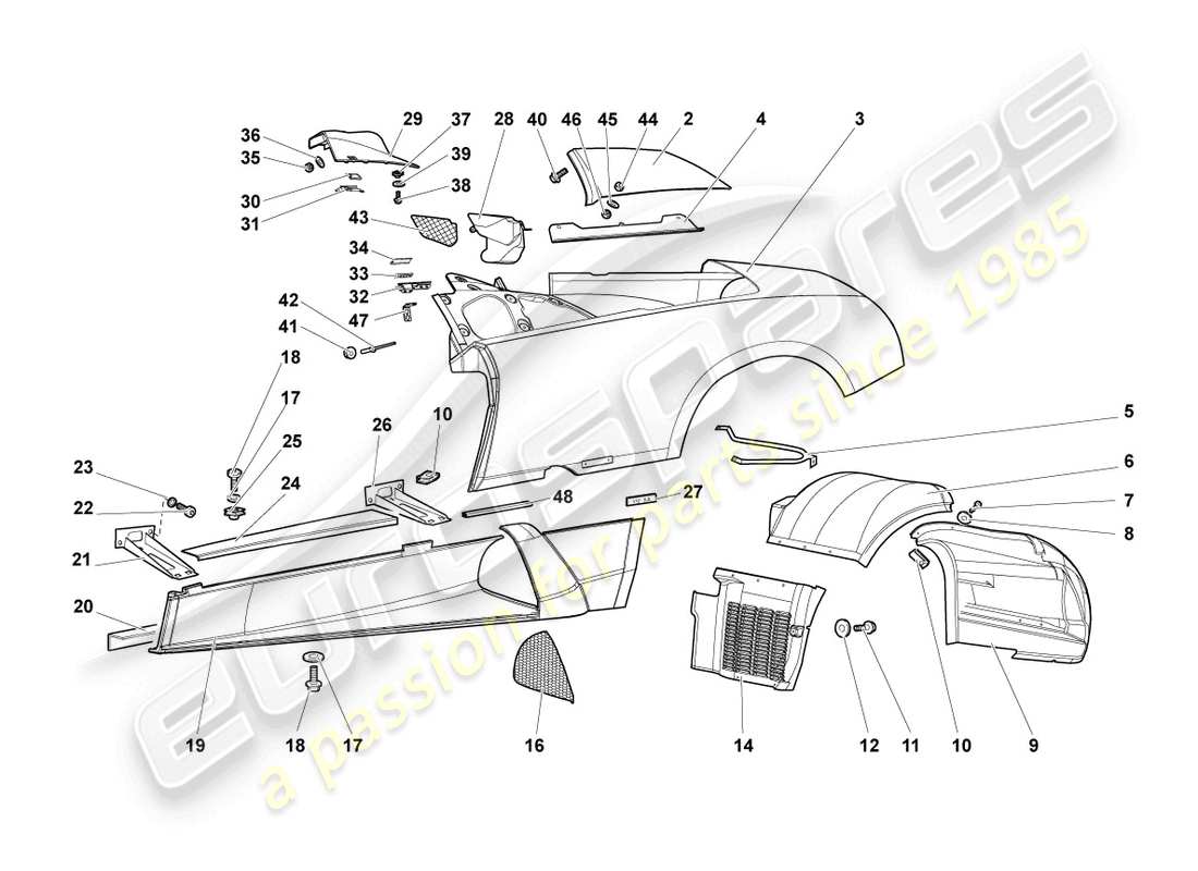 part diagram containing part number 410809035