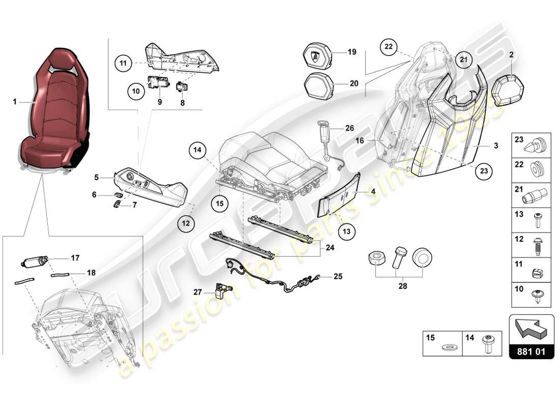 part diagram containing part number 470881003