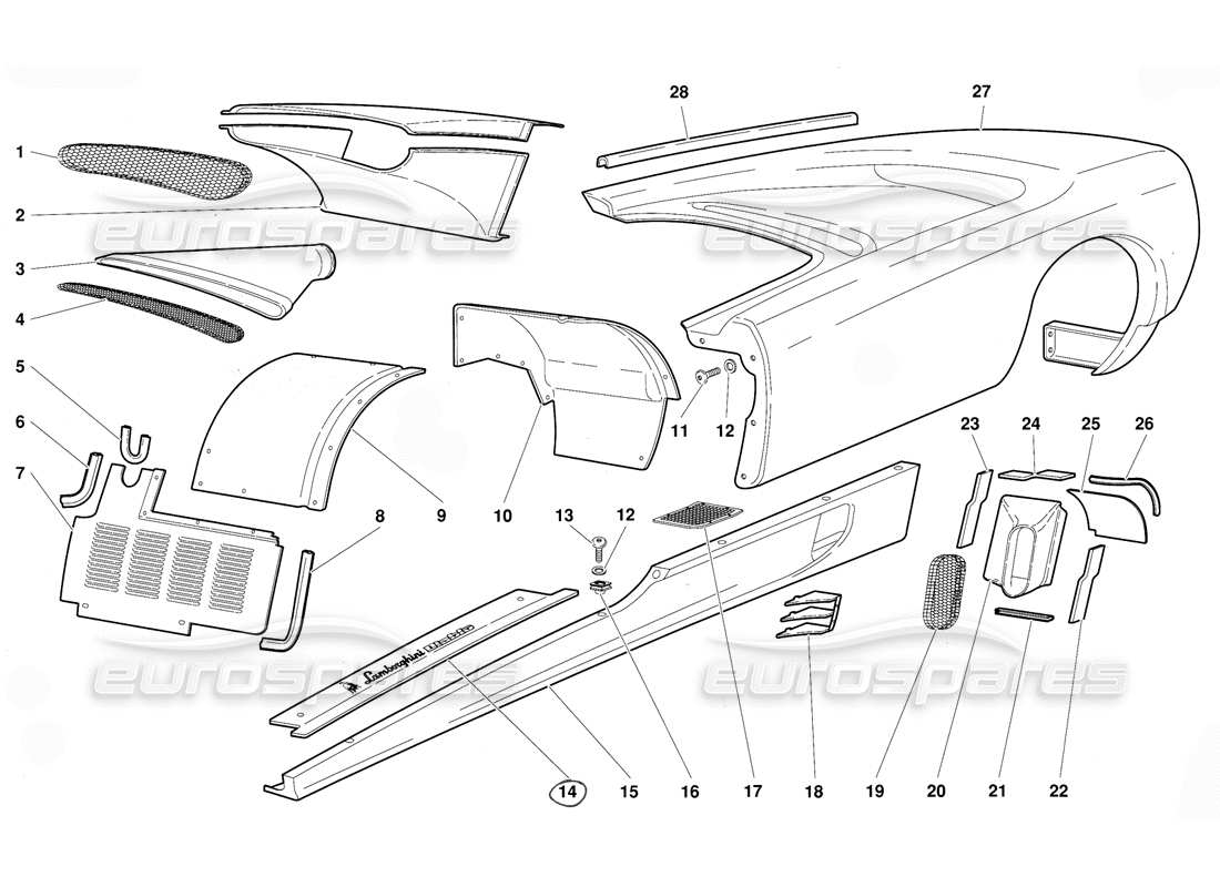 part diagram containing part number 009458308