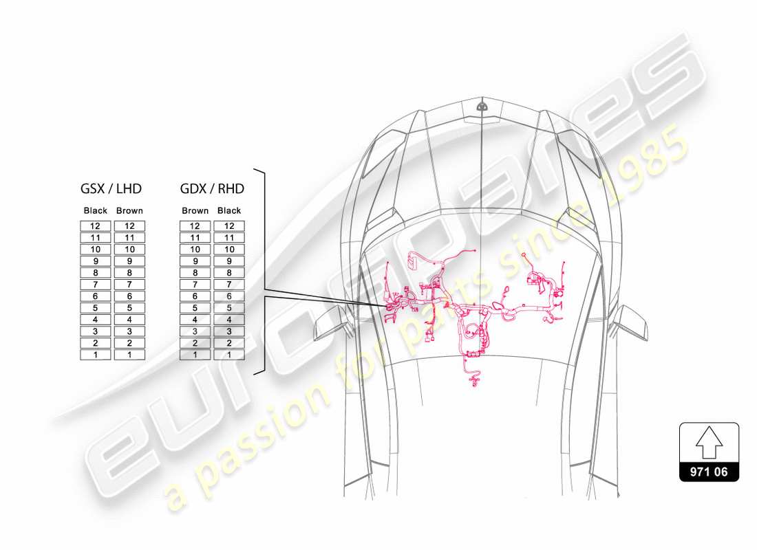 lamborghini centenario coupe (2017) fuses part diagram