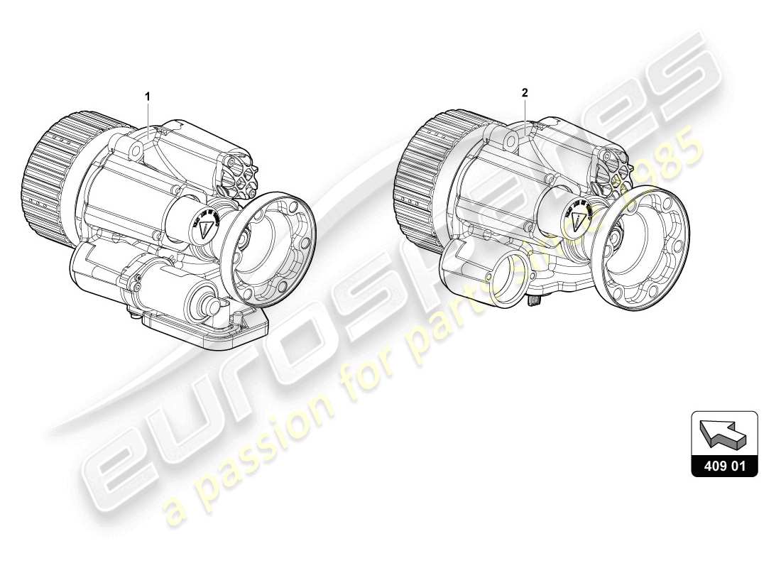 lamborghini lp720-4 coupe 50 (2014) front axle differential part diagram