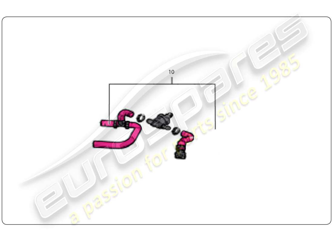 lamborghini super trofeo (2009-2014) intake manifold part diagram