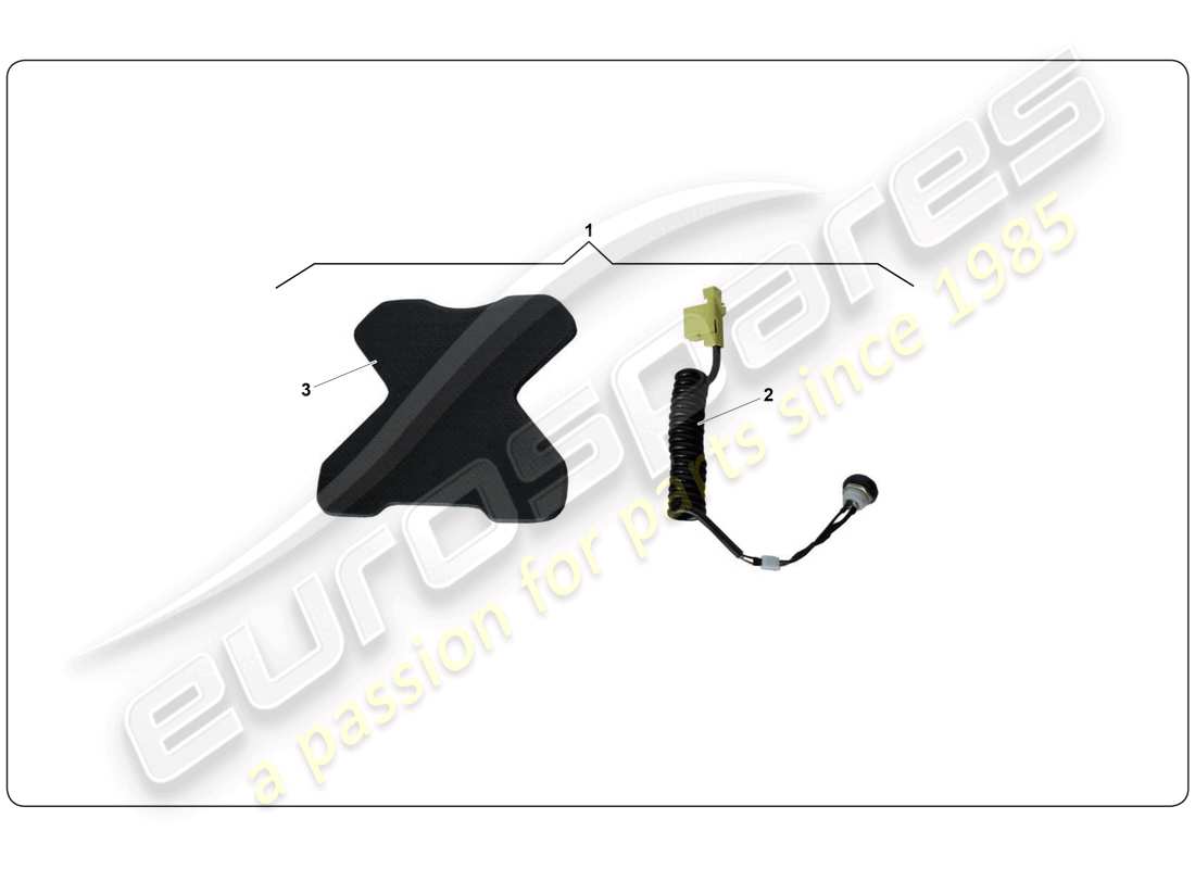 lamborghini super trofeo (2009-2014) speed limiter kit part diagram