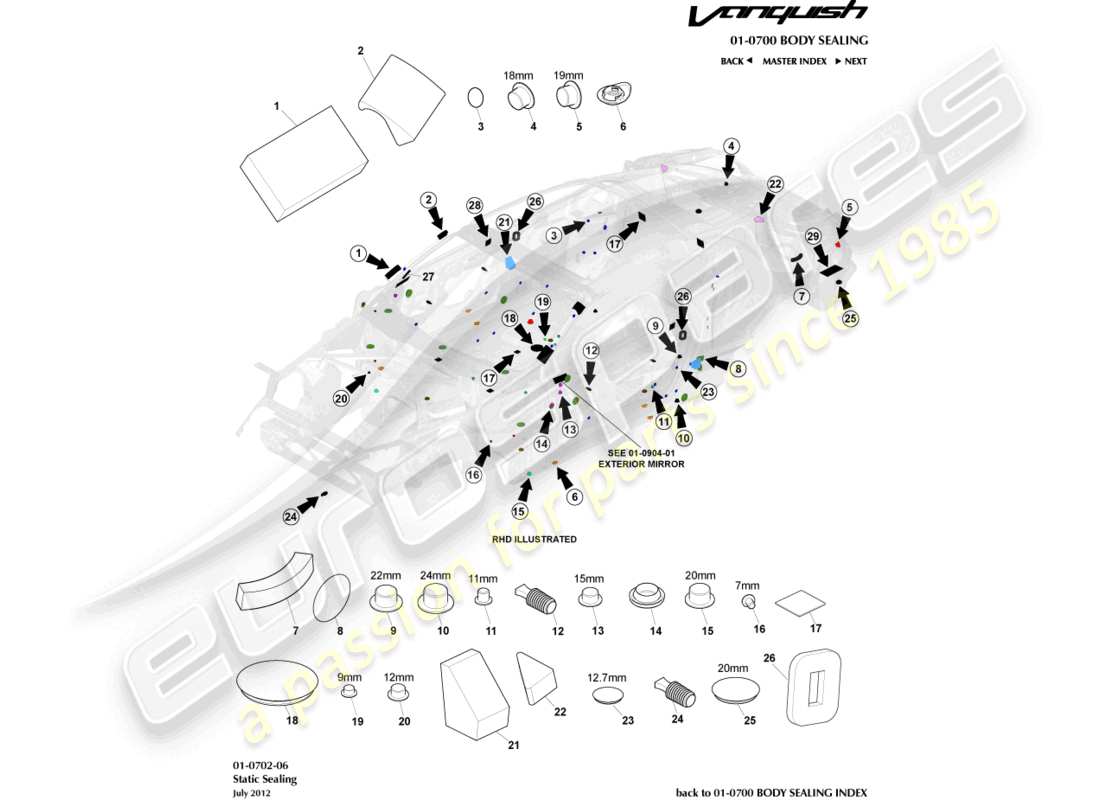 part diagram containing part number 4g43-n805935-aa