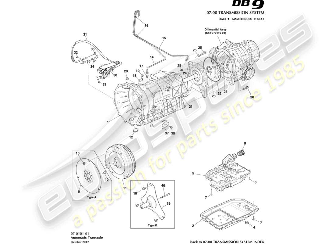 part diagram containing part number 4g43-hyg10549-aa