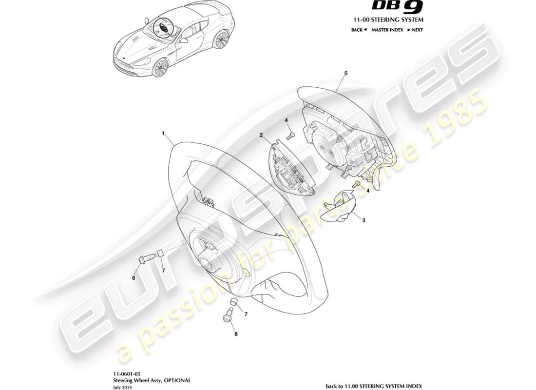 part diagram containing part number 9g43-33698-aa