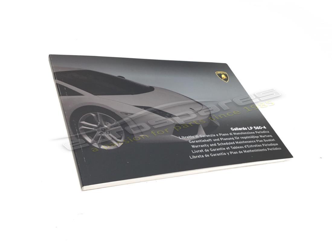 new lamborghini service-check book. part number 400012005af (1)