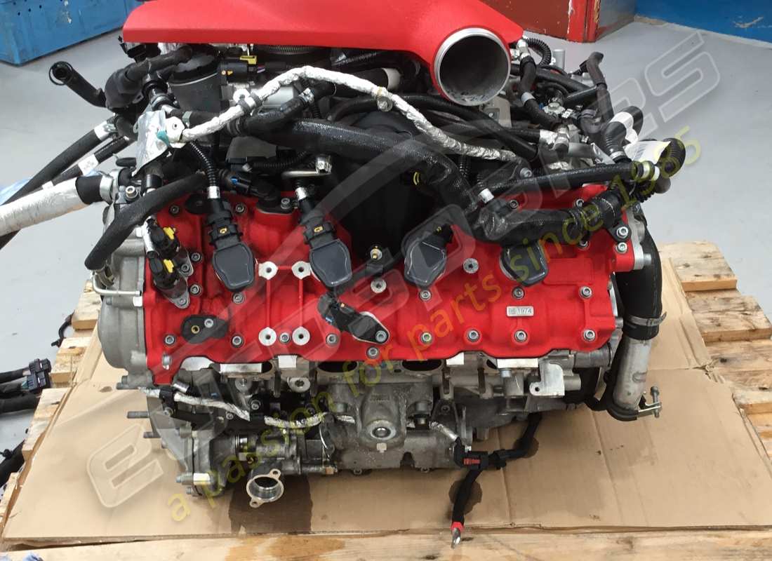 used ferrari f8 engine. part number 985000334 (3)