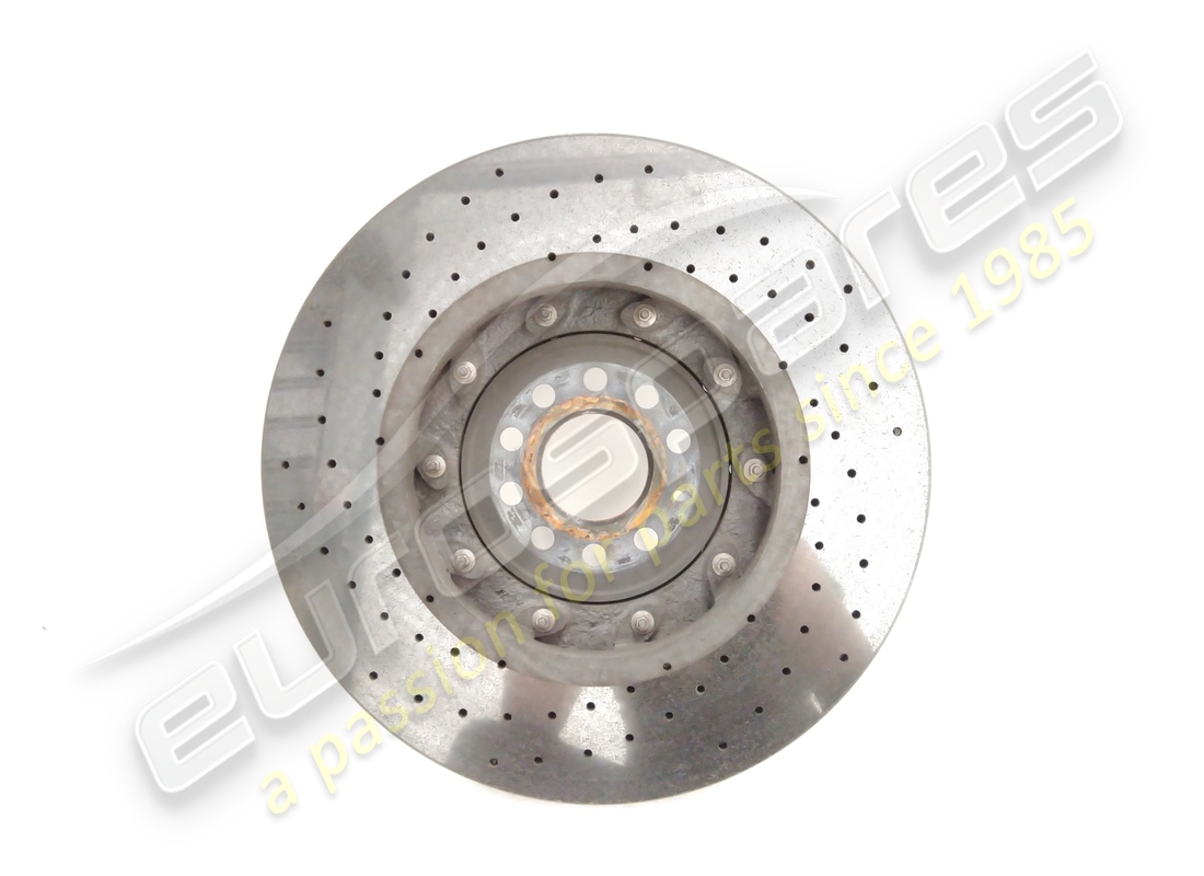 used lamborghini front r h ceramic brake disc (vented). part number 470615302g (3)