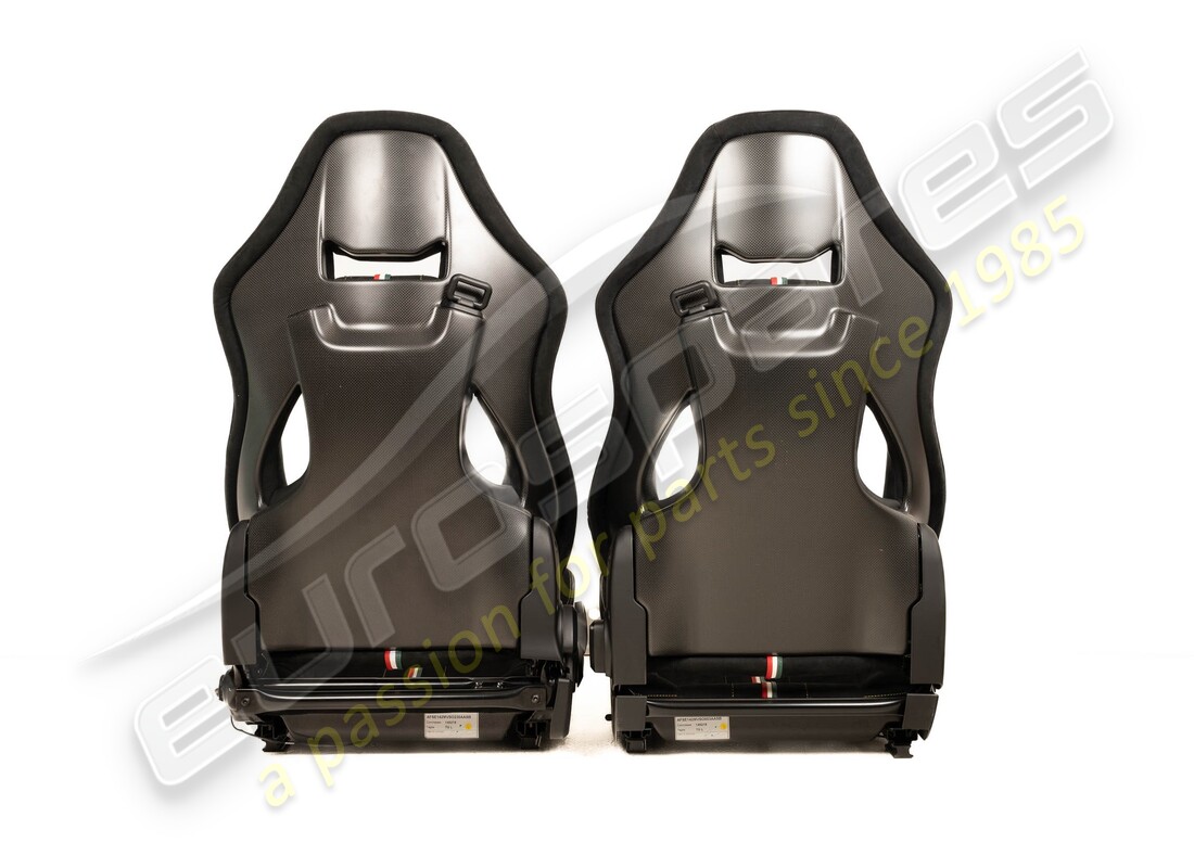 used ferrari 488 pista rhd black racing seats. part number 781201000 (5)