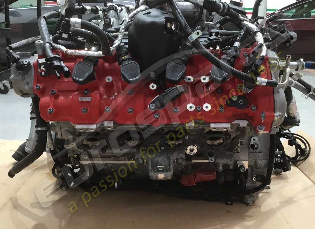 used ferrari 488 pista engine. part number 985000295 (7)