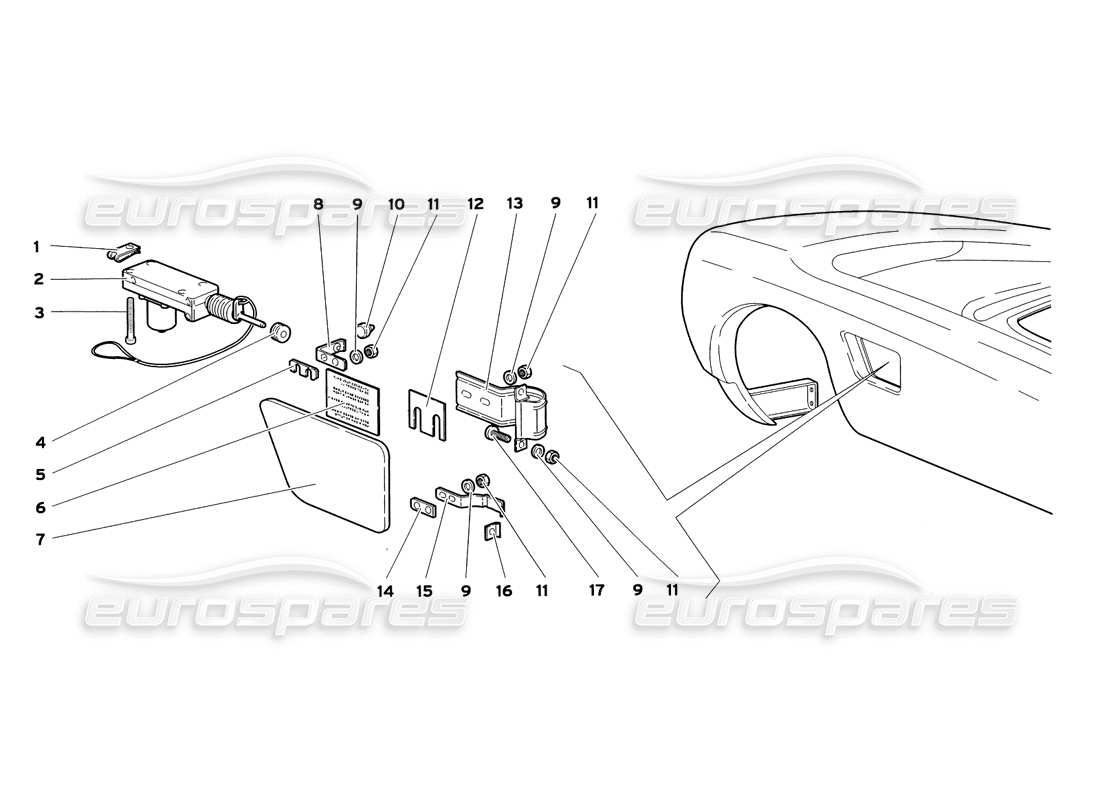 part diagram containing part number 008700450