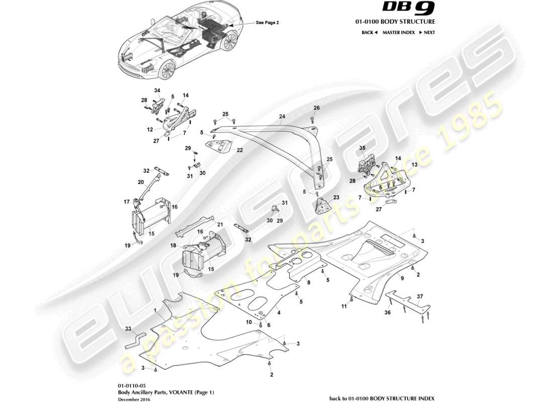 part diagram containing part number 8g43-199901-aa