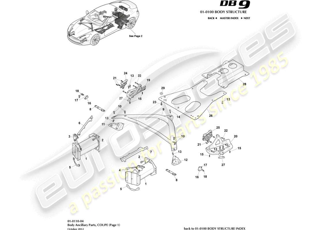 part diagram containing part number 701567