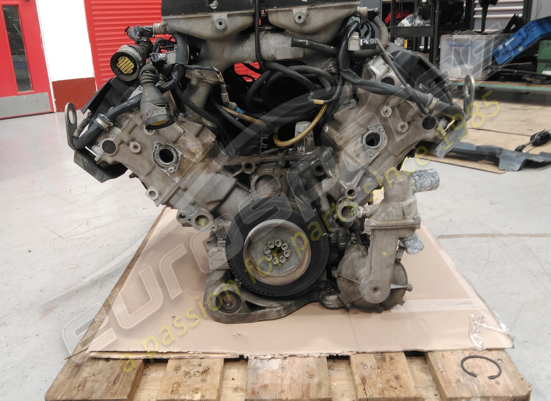 used lamborghini lp520 gallardo engine. part number mr00y3q07l (5)