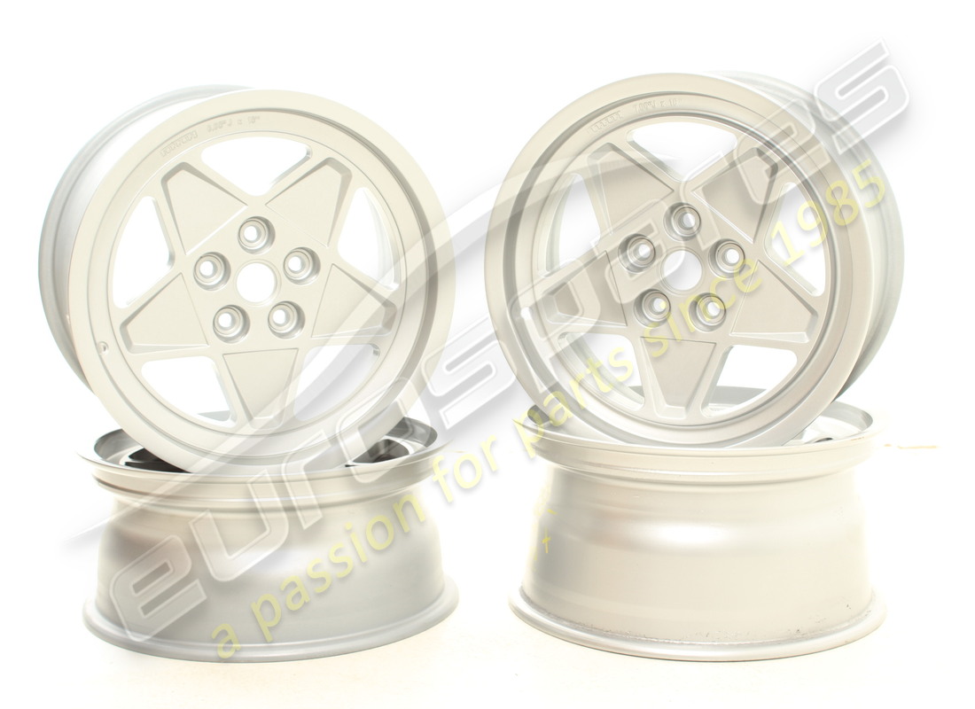 RECONDITIONED Ferrari WHEELS SET 7J X 16'' & 8J X 16'' . PART NUMBER 125757SET (1)