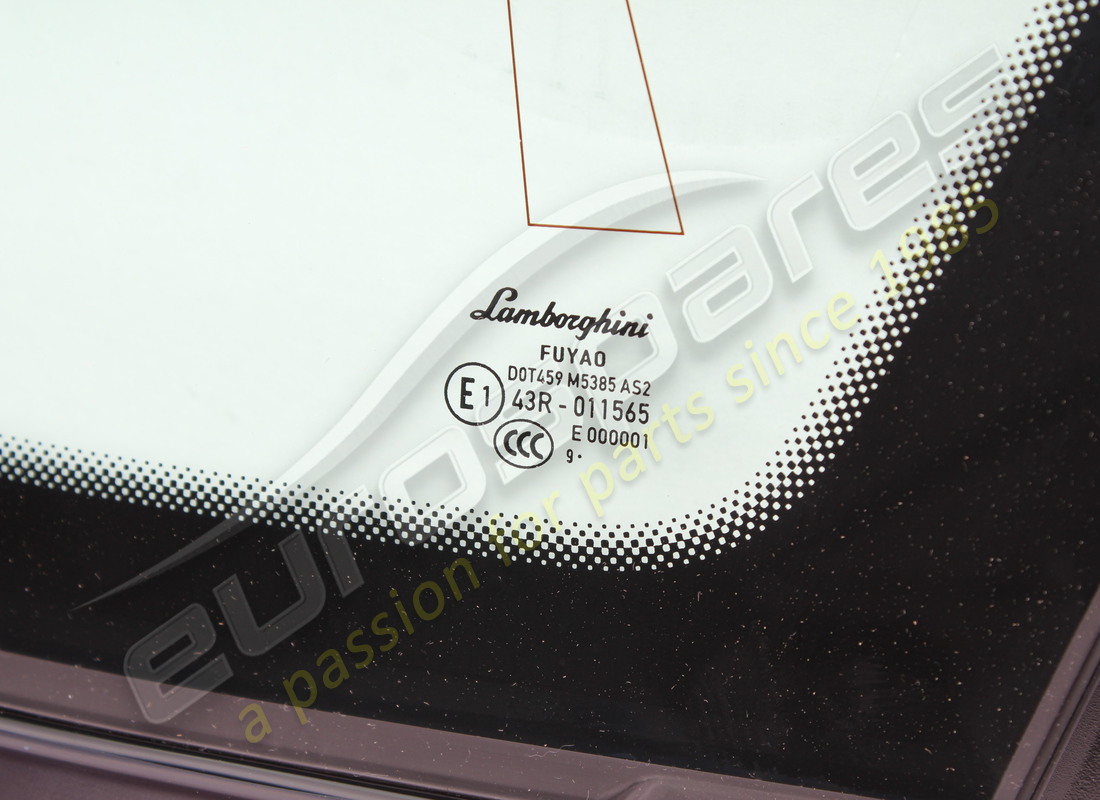 new lamborghini side window (insul. glass),. part number 4ml845298nvb (2)