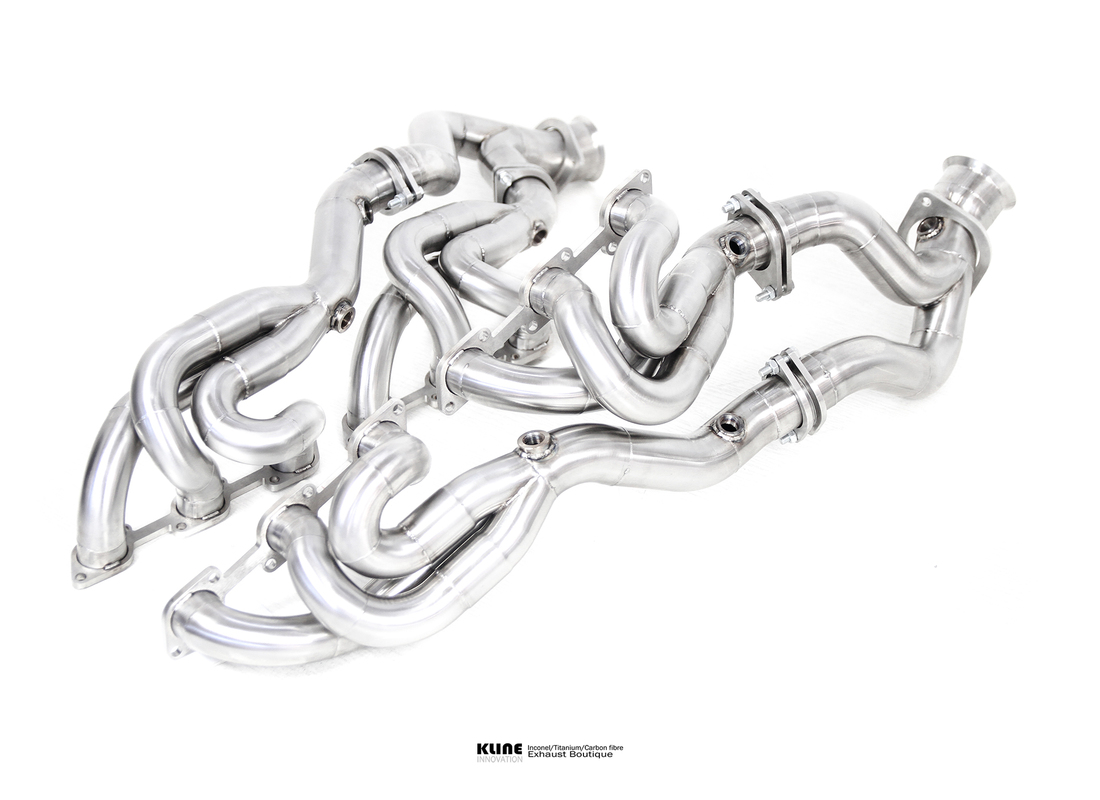 new kline innovation ferrari 599 gtb manifolds - inconel. part number klfer599gtbmfinc (1)