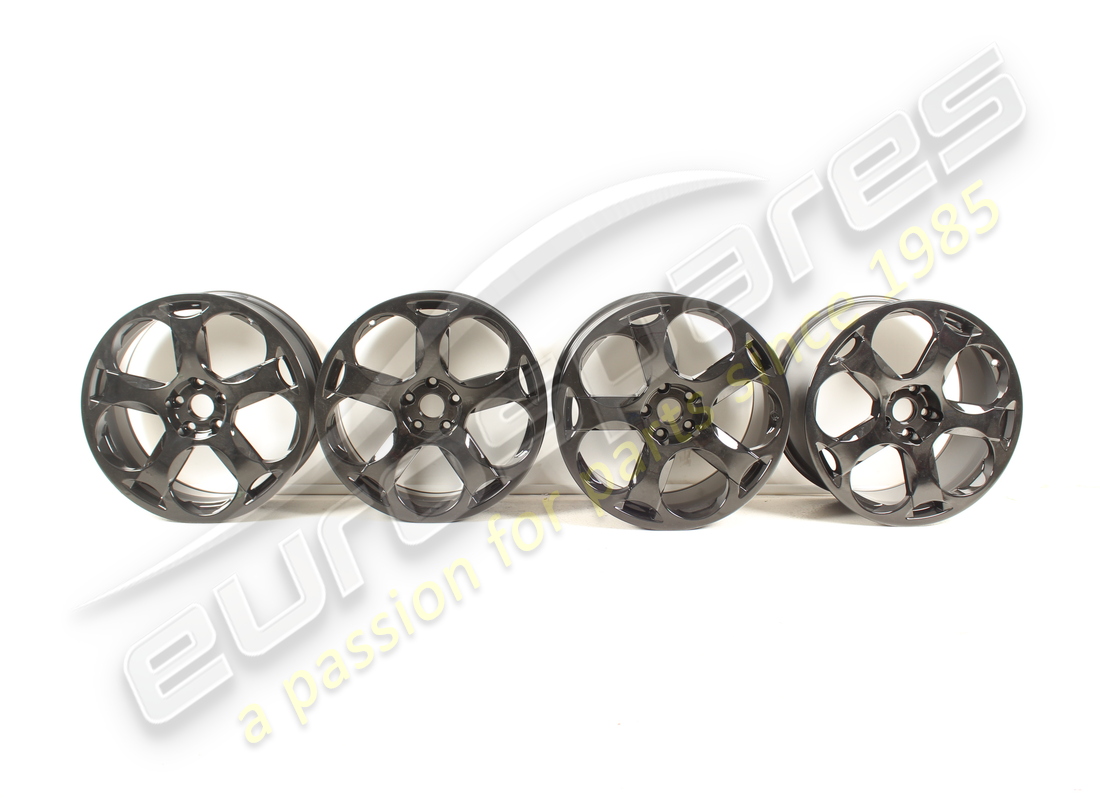 reconditioned lamborghini cassiopea wheel set in black part number eap1481291