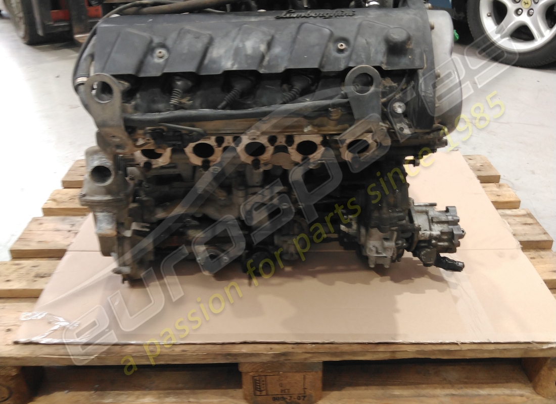 used lamborghini lp520 gallardo engine. part number mr00y3q07l (2)