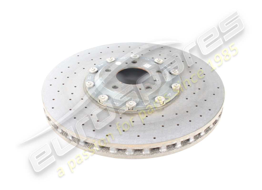 used lamborghini right front brake disc. part number 4m0615302n (3)