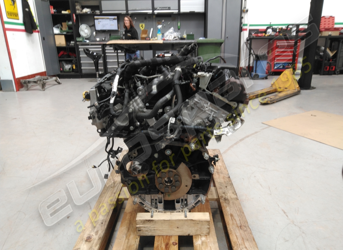 used maserati ghibli engine v6 275/250 hp (di. part number 46334874 (4)